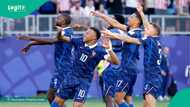 Mbappe da Dembele sun rusa burin Moroko, Faransa ta kai wasan kusa da na ƙarshe