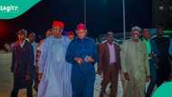 Dantata: Abba, Namadi, Sanusi II, tawagar Kano, Jigawa sun tafi Madina jana'iza