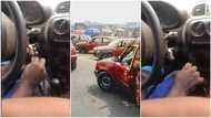 Micra driver in Ibadan uses spoon to start his car, video causes stir online