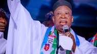 Breaking: Newly elected APC chairman Abdullahi Adamu finally resigns from Senate
