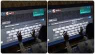 "If he wants, he will": Young man uses television to chat on Whatsapp without phone in video