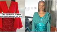 Lady shares video of what she wanted and what tailor delivered: "You sef which kind lace be that"