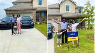 22-year-old woman and husband build house in America, rejoice as they thank God (photos)