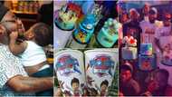 Davido finally celebrates son Ifeanyi's 1st birthday, shares beautiful photos, videos from party