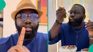 "Fashion critic don catch food critic": Opeyemi Famakin called out for wearing fake Cartier glasses