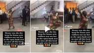 Nigerian woman screams in bank after N600k vanished from her account, sad video causes a stir