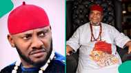 Yul Edochie reacts to father Pete's response about his favourite actor: "Bigger than them all"