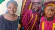 Nigerian woman sends house help to school for treating her children well, photos trend