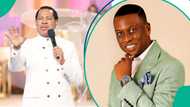 Pastor Chris Oyakhilome, pastor Bolaji ignite reactions online as they are spotted together at event
