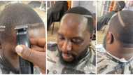 Viral video of barber messing up client's hair leaves internet users amused: "This is intentional"