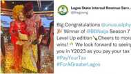 LIRS reminds Phyna to pay tax as she emerges winner of BBNaija Level Up season, Nigerians react