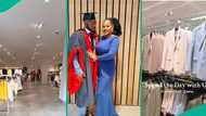 Nigerian couple visits UK shop to select suits for graduation ceremony, shares experience