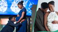 Moses Bliss, Marie welcome baby boy, shares wife pregnancy shoot: "This is the lord's doing"