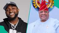 Moment Adekele's children gave Davido a standing ovation over Osun election win warms hearts