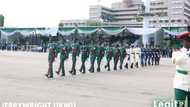 Nigerians react as military officers faint at Eagle Square parade during democracy day parade