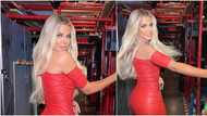 It's an OMG moment: Khloe Kardashian shows off weight loss goal in pretty little red dress, fans react