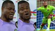 Ooni of Ife honours Super Eagles goalkeeper Stanley Nwabali with claps after AFCON tournament