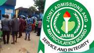 JAMB mock exam: Candidates, parents stranded for hours at Lagos CBT centre, video trends