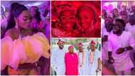 Simi, Broda Shaggi, Bimbo Ademoye, Mr Macaroni, other celebs storm skit maker Kiekie's naming ceremony party