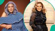 Toyin Abraham finally speaks after being dragged for how she greeted Shaffy Bello