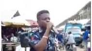 Strange video of police officer preaching in uniform surfaces online, Nigerians react