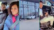 "He didn't think I was serious": Wife buys brand new Benz for husband, his reaction melts hearts
