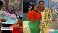"Age doesn't matter": Young Nigerian boy, 21, shows off his 37-year-old girlfriend in loved-up video