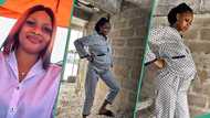 Nigerian man taunts pregnant wife as she exercises on staircase, funny video goes viral on TikTok