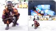 I sell cold water & drinks because I don't want to beg - Physically challenged man with 2 kids says in video