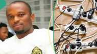 Man who created free charging space for neighbours regrets as lady plugs heavy machines to it