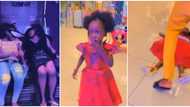 Little girl 'faints' out of panic after seeing her screaming mum struggle while playing 3D game in viral video
