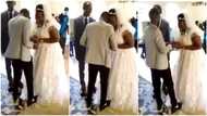 Bride cries uncontrollably in church on her wedding day, people wonder what's wrong, video stirs reactions
