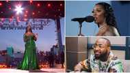 Tiwa Savage gushes over coronation concert performance, Davido, Cubana Chiefpriest, Waje, other celebs react