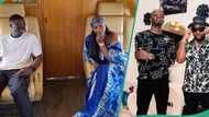 "Spitting image of his dad": Davido's late aide Obama DMW's son visits him and Tiwa in sweet video