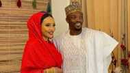 Hotuna da bidiyon Ahmed Musa tare da dalleliyar sabuwar amaryarsa sun bayyana