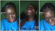 "Christmas hair don spoil": Nigerian lady cries bitterly over the hair she made, vows in video to cut it