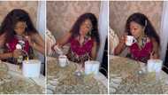 "Don't ask me how it tastes": Nursing mum Kiekie runs out of milk for tea, uses her breastmilk in video clip