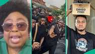 Fish Magnet: Woman shares what she noticed about VeryDarkMan's ratel gang during candle light
