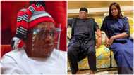 President-elect Tinubu commiserates with Senator Orji Kalu over wife's death