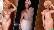 Wizkid’s mum’s burial party: Mercy Eke, Osas Igbodaro, 8 other celebs rock hottest aso-ebi styles