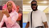 Reactions as BBNaija's Kiddwaya and DJ Cuppy spend time together in London (videos)