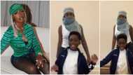 "E dey do me to born": Adorable video of Tiwa Savage and son's TikTok challenge to Who's Your Guy melts hearts