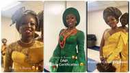 "She is eating good": Nigerian bride introduces her friends with top professions & high paying jobs