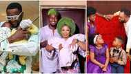 Adeniyi Johnson, TY Bello, Funke Akindele and 4 other Nigerian celebrities who gave birth to twins