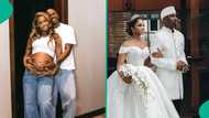 Priscilla Ojo addresses womb watchers, shares pics from her first wedding before JP2025