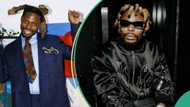 "Mr Money with d vibe": Sweet moment Asake celebrates Grammy award nomination at movie location