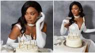 Fashionista Temi Otedola stuns fans with classic old Hollywood-theme birthday photos