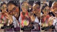 “Two breakfasts”: Fans laugh as Tiwa Savage, Stefflon Don link up in New York, video of their meeting trends