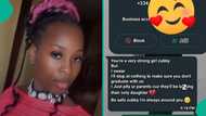 Imo State University student displays scary message unknown number sent to her on WhatsApp