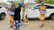 Lady and mum celebrate daughter's glorious day as she becomes a lawyer